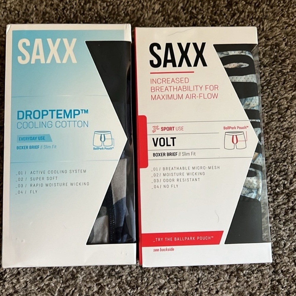 BONUS PACK - SAXX Bundle Boxes NOW 6 pairs SELECT SIZES. NO RETURNS OR REFUNDS